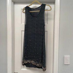 Chris and Jaime mini dress with chainmail detailing